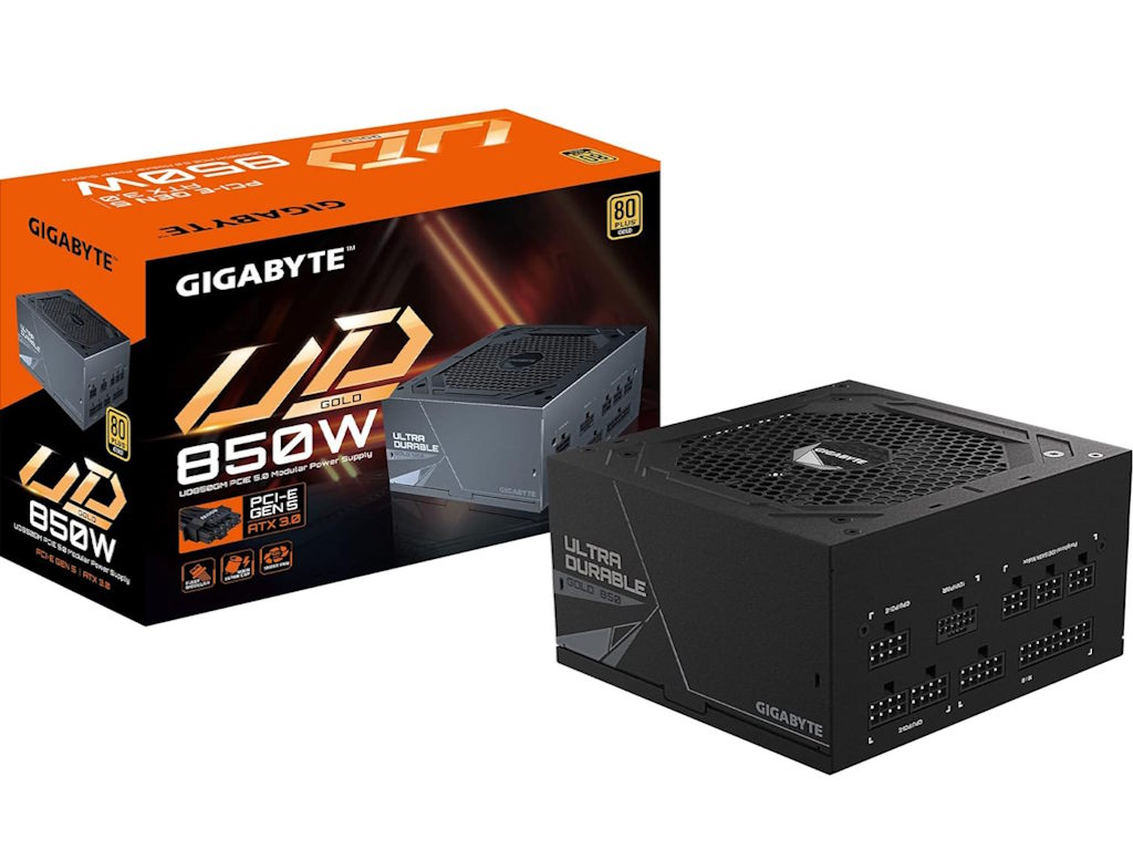 Napajanje GIGABYTE UD850GM PG5 GEU2 850W/ATX/80Plus Gold/crna - Slika 1
